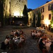 Cortile interno sera