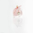 Liquore alle rose. Confezionamento Light Pink con cuoricino.